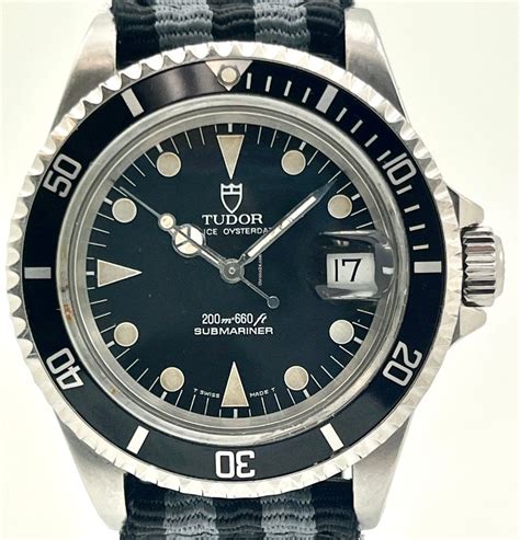 tudor oysterdate submariner 200m 660 t|used tudor submariner 75090.